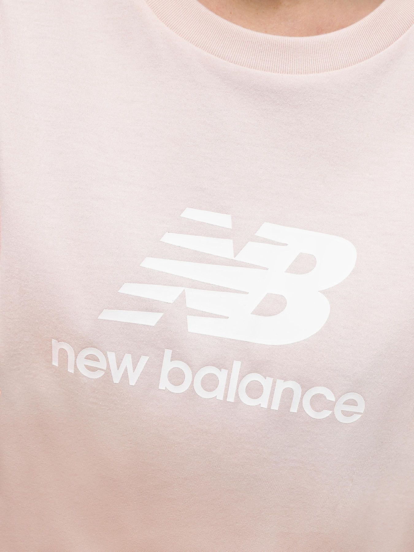 Футболка New Balance STACKED LOGO модель WT41502OUK Фото