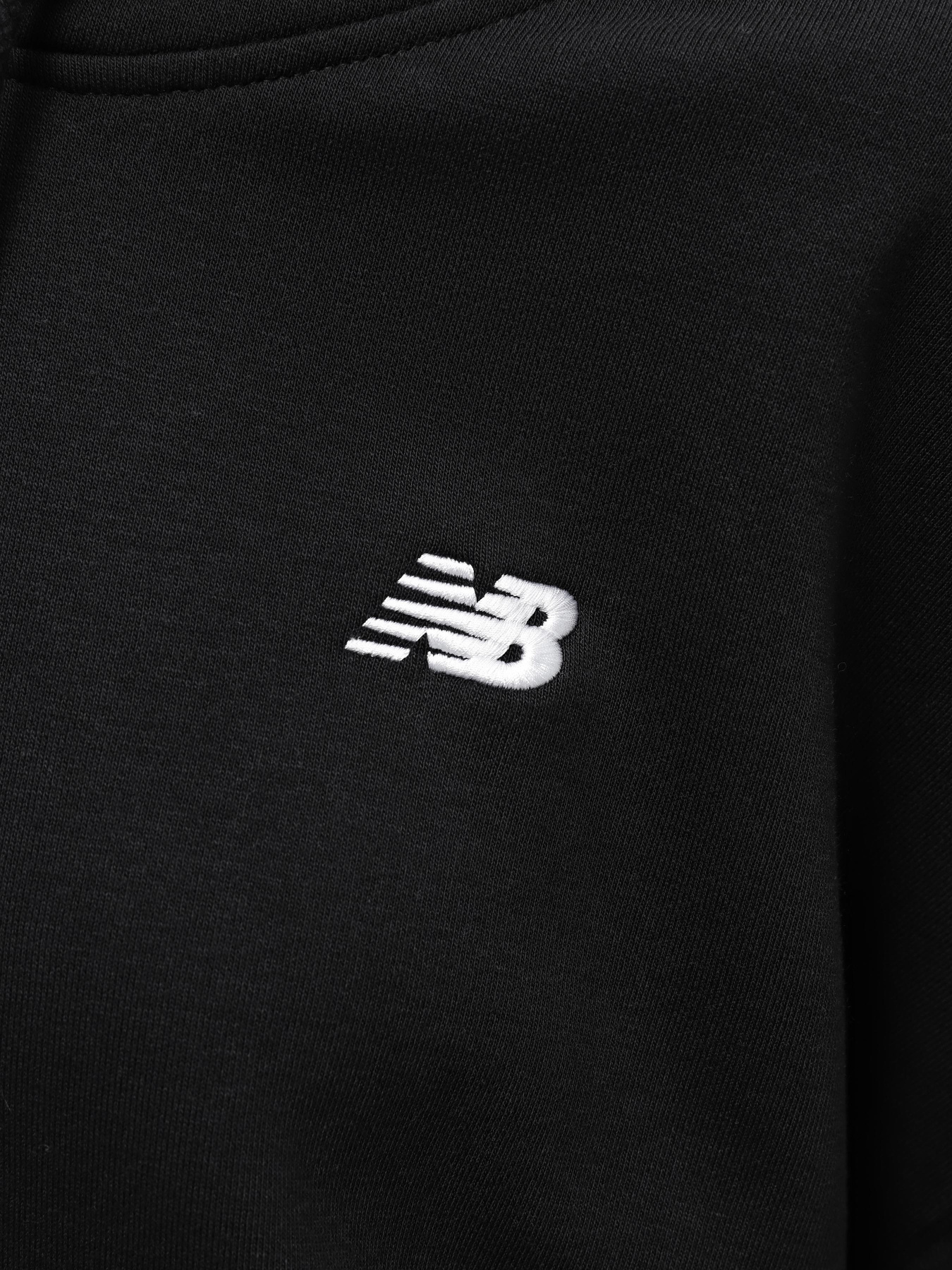 Худи New Balance SMALL LOGO модель WT41507BK Фото