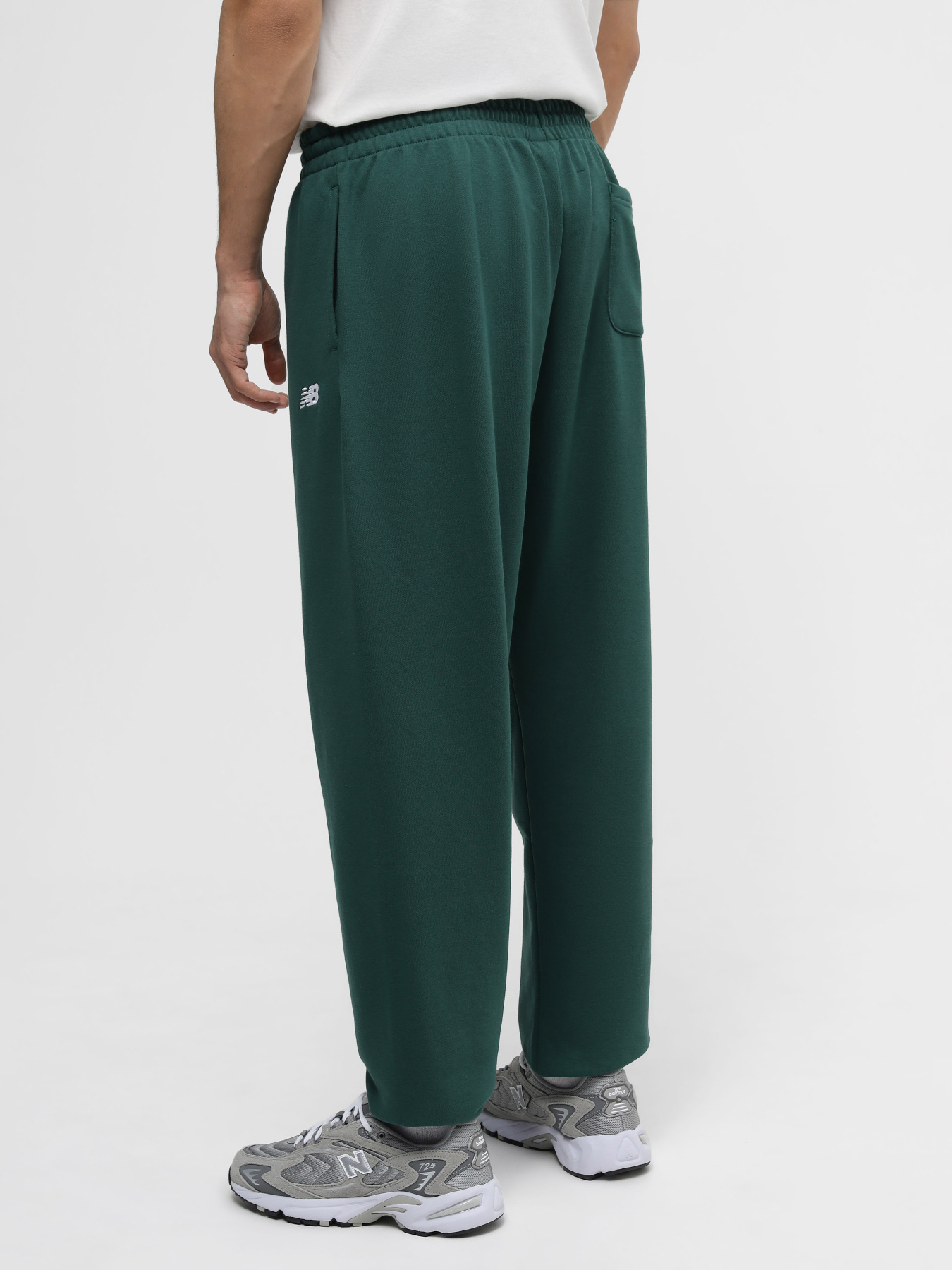 Брюки повседневные New Balance Small Logo модель MP41519NWG Фото