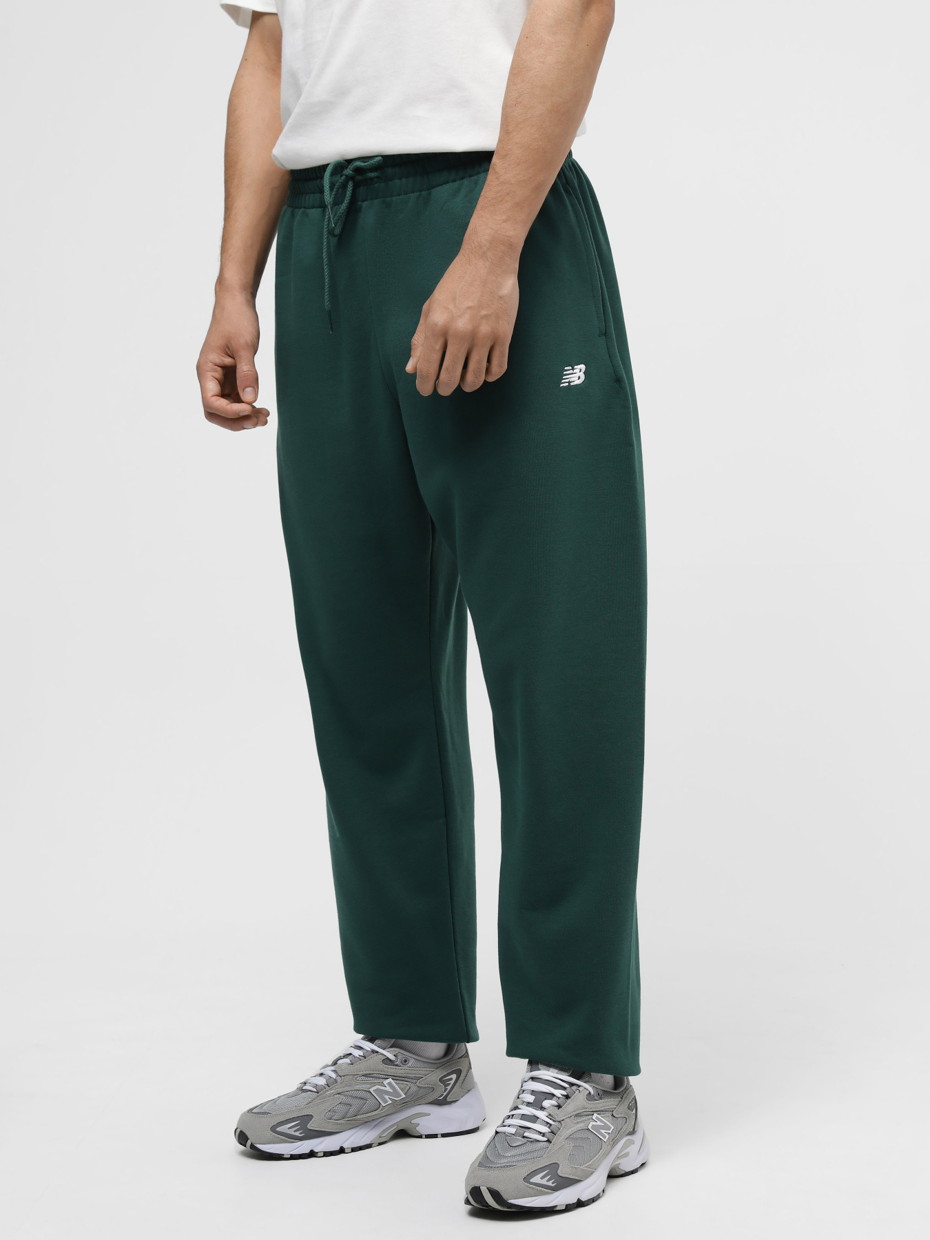 Брюки повседневные New Balance Small Logo модель MP41519NWG Фото
