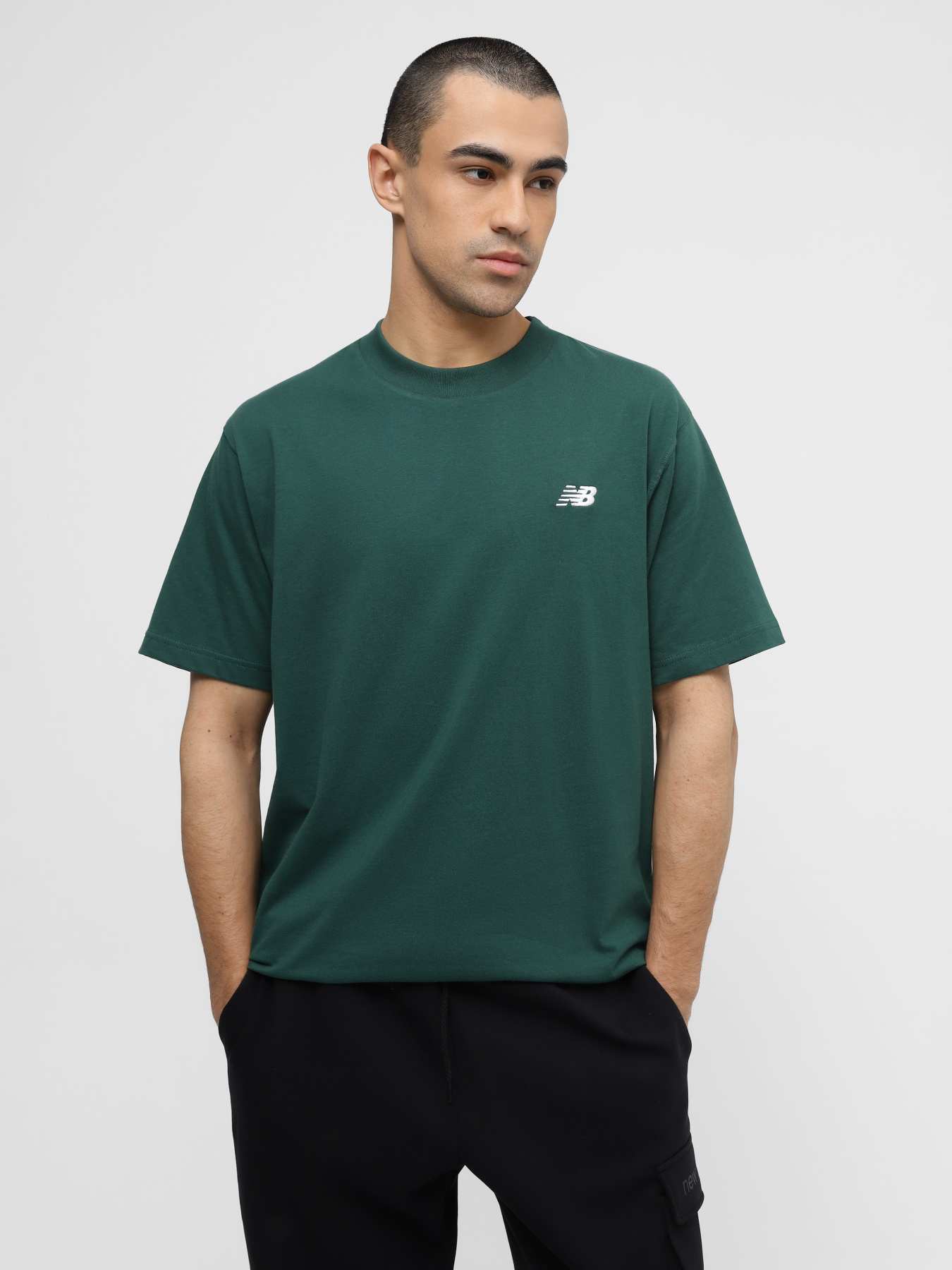 Футболка New Balance Small Logo модель MT41509NWG Фото