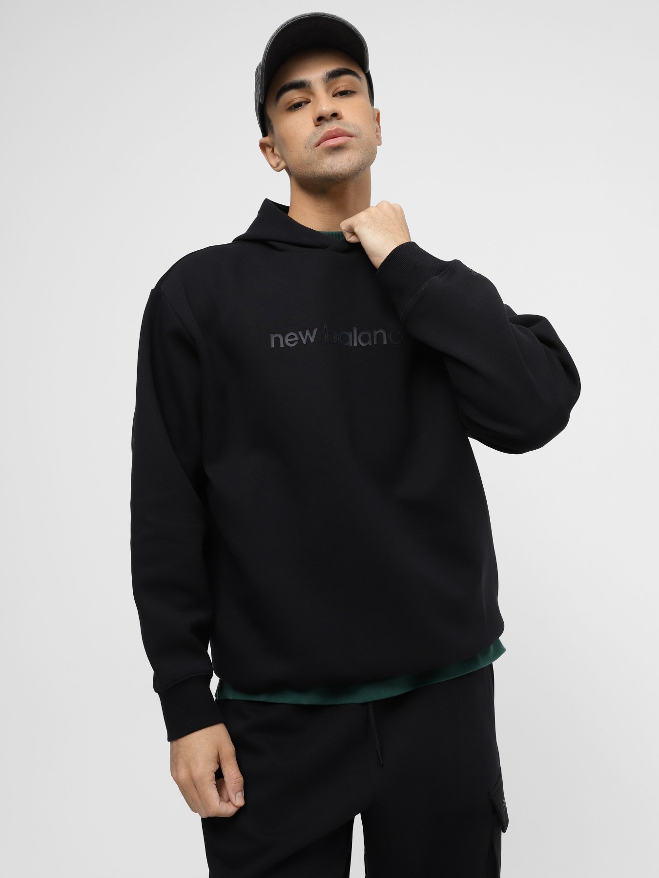 Худі New Balance SHIFTED модель MT41571BK Фото