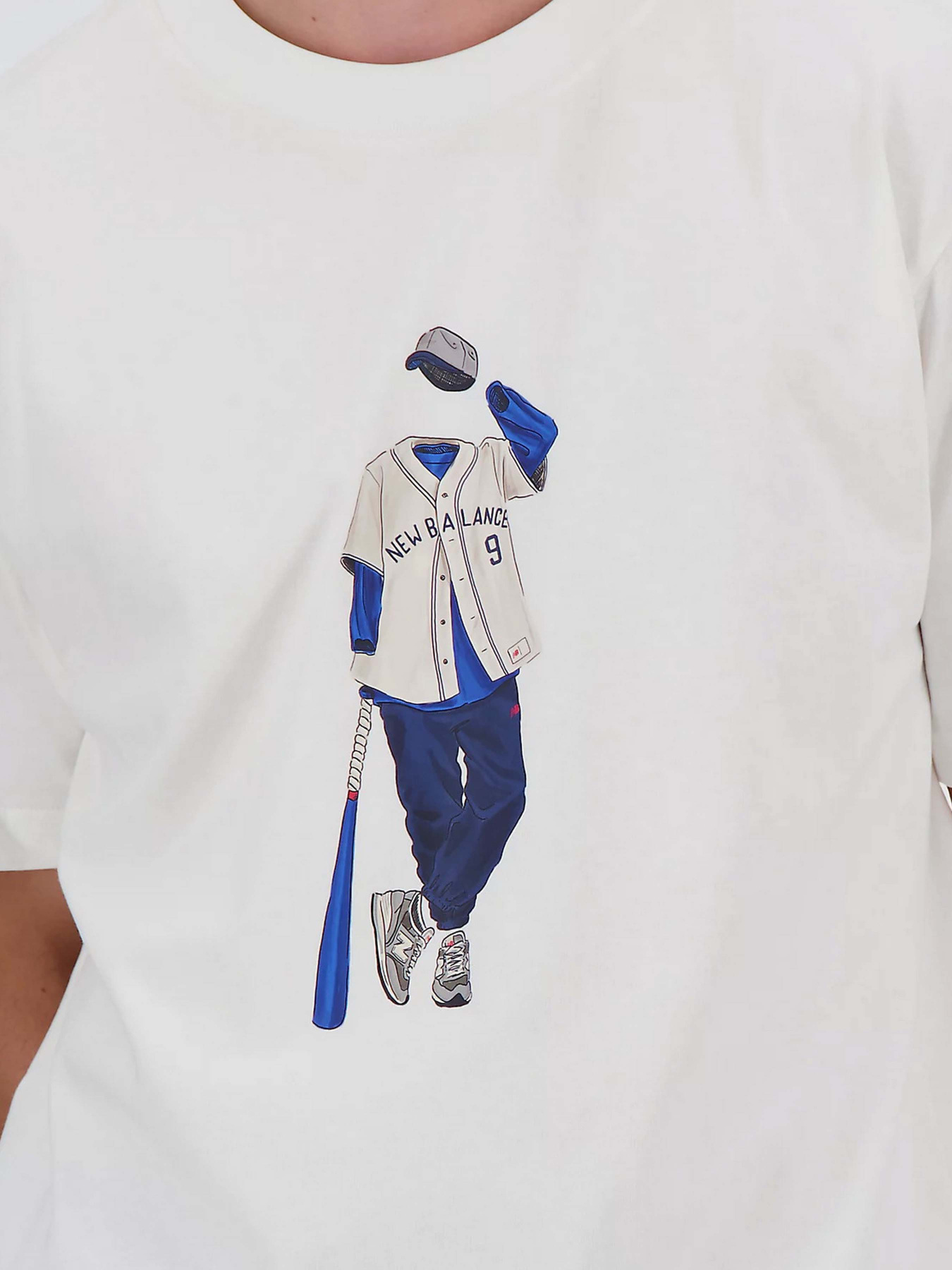 Футболка New Balance Athletics Graphics модель MT41577SST Фото