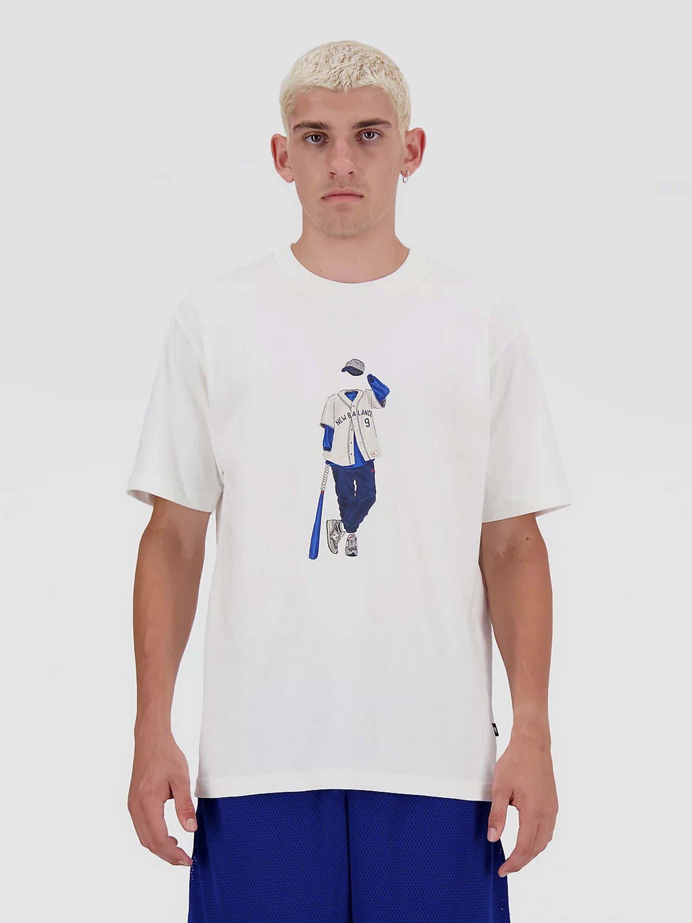 Футболка New Balance ATHLETICS GRAPHICS модель MT41577SST Фото