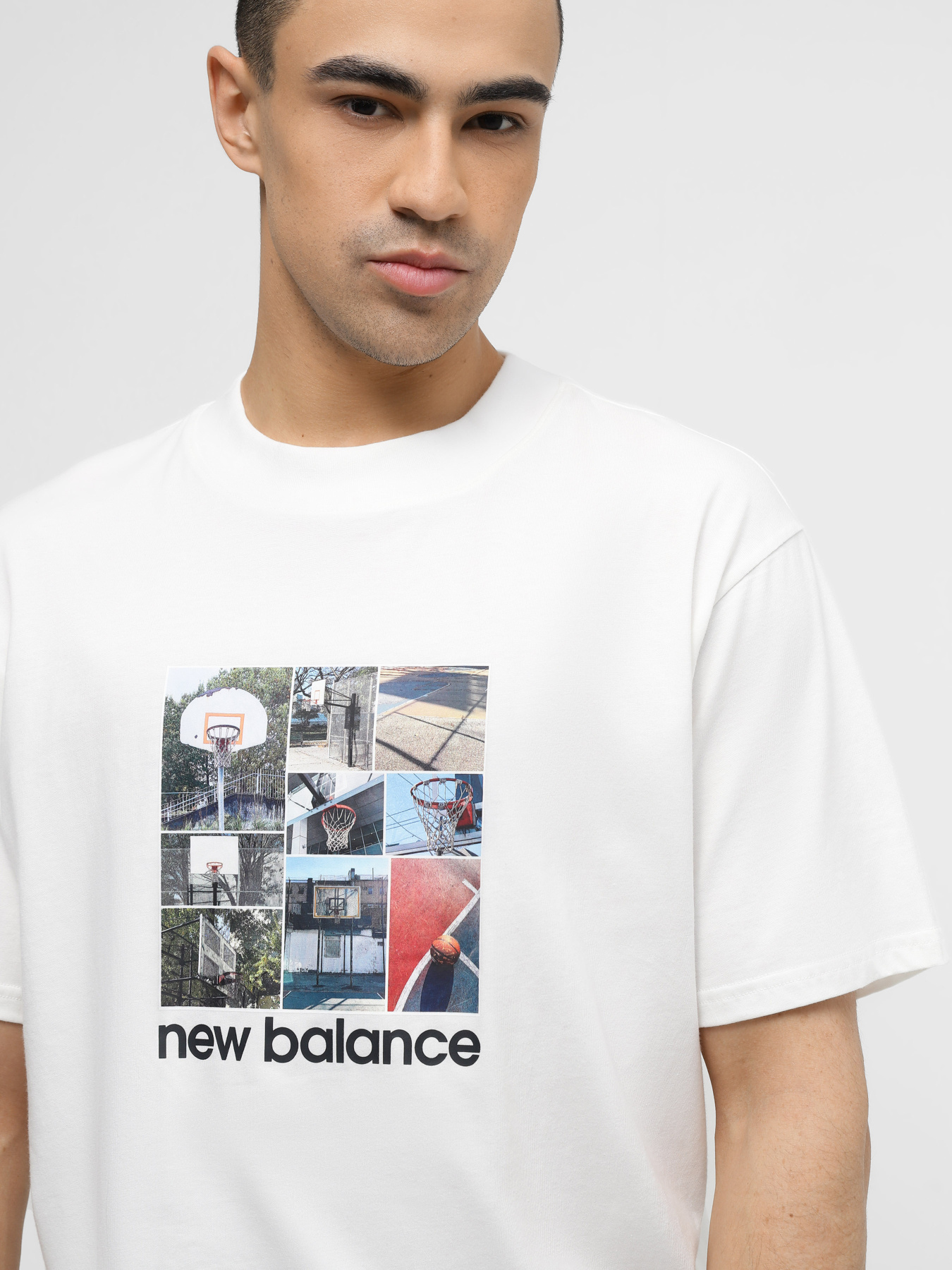 Футболка New Balance Hoops Graphic модель MT41598SST Фото