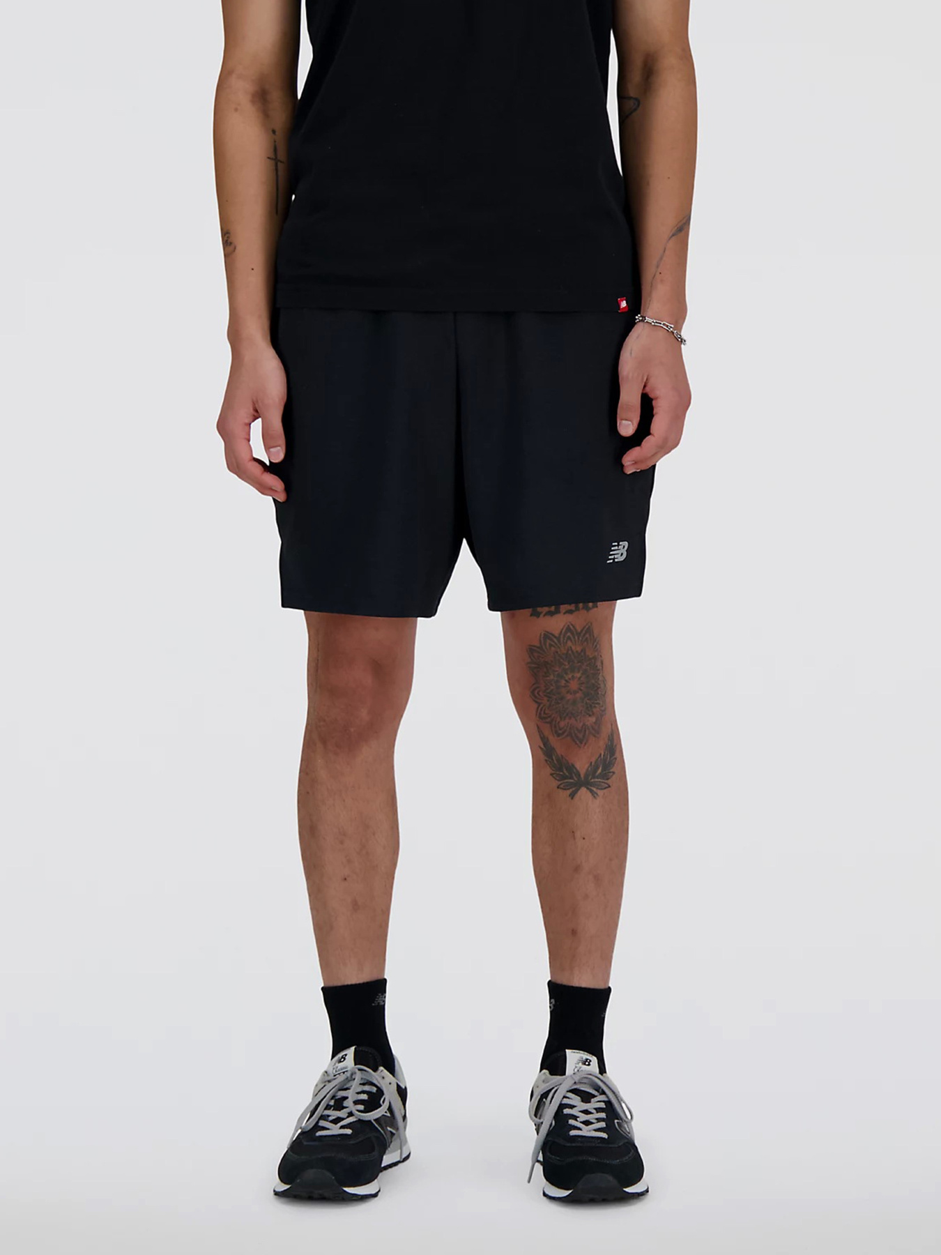 Шорты спортивные New Balance SPACER модель MS41146BK Фото