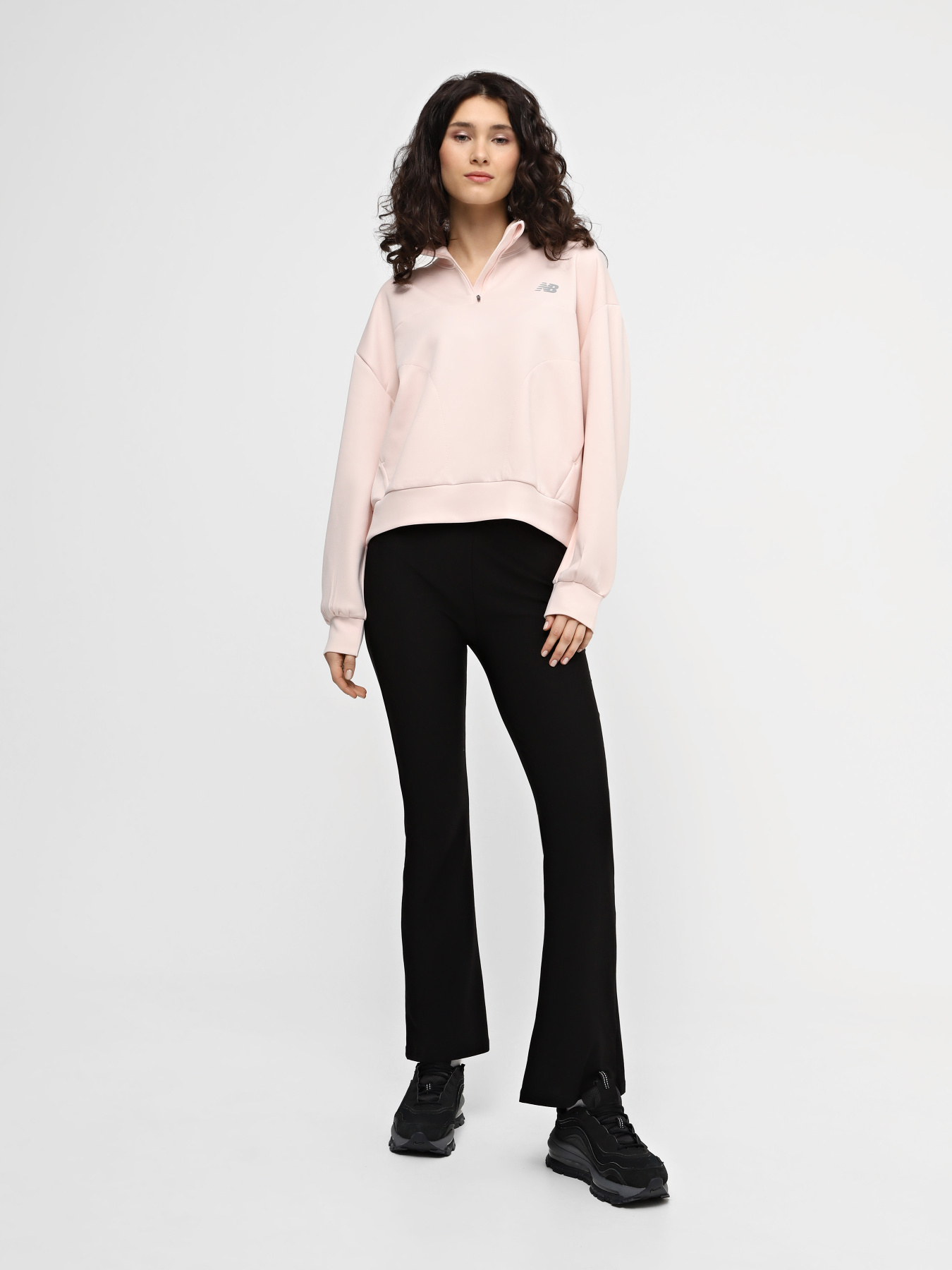 Кофта New Balance TRIPLE KNIT SPACER модель WT41106QPH Фото