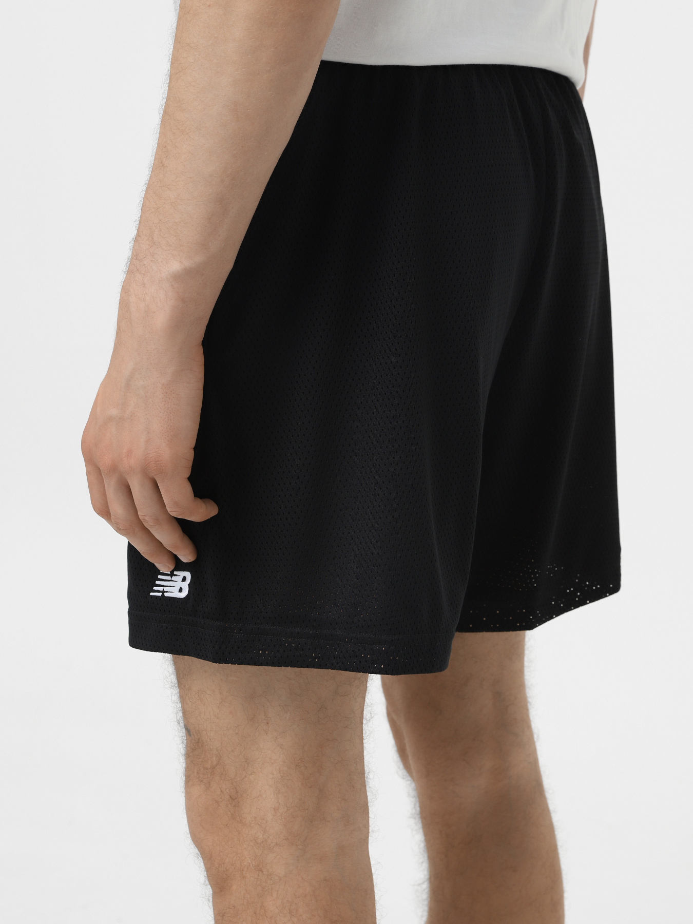 Шорти New Balance Small Logo модель MS41515BK Фото