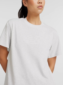 Футболка New Balance Embossed Logo Jersey модель WT43531AHH Фото