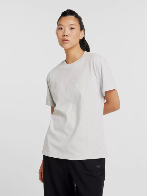 Футболка New Balance EMBOSSED LOGO JERSEY модель WT43531AHH Фото