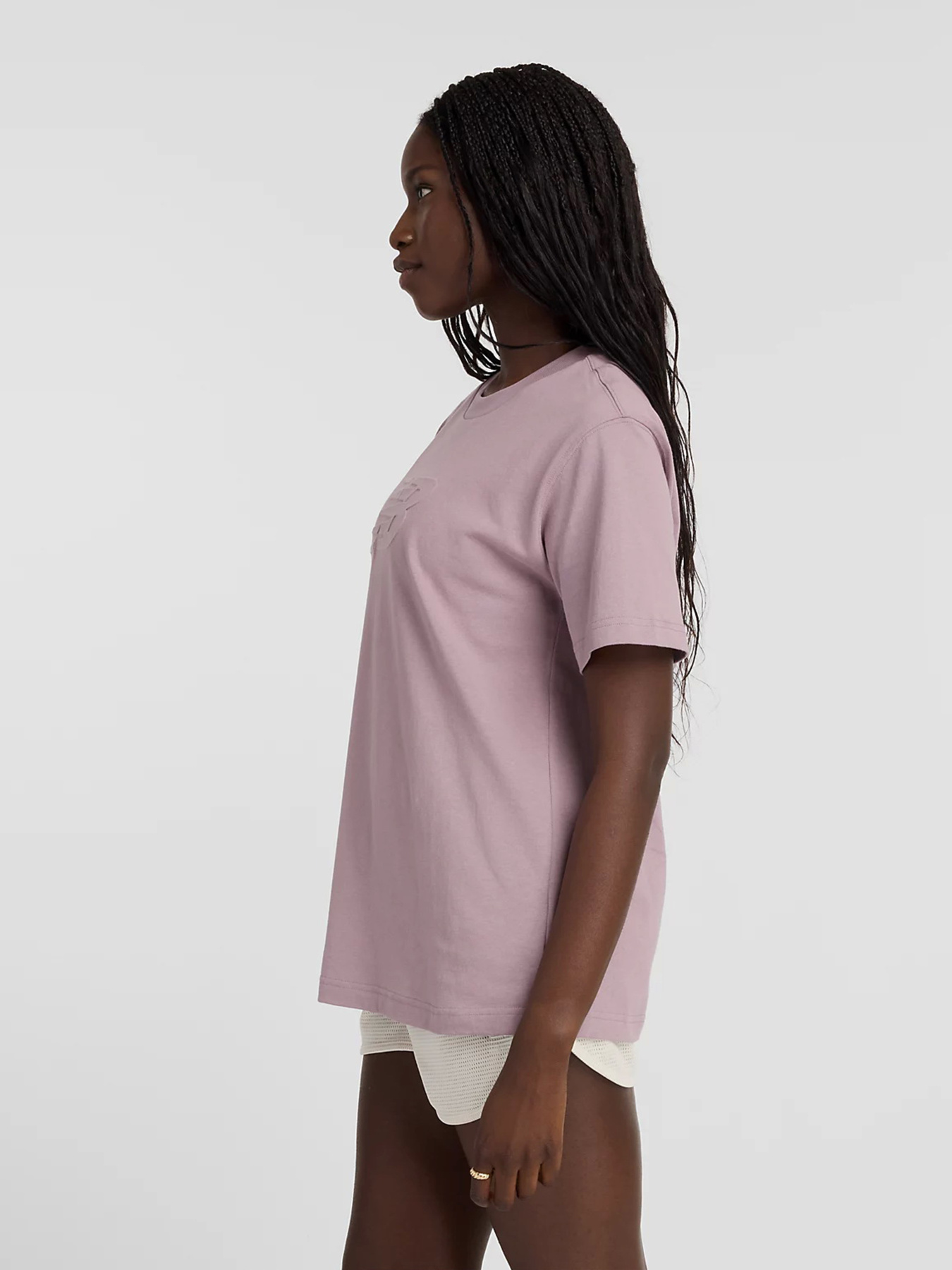 Футболка New Balance Embossed Logo Jersey модель WT43531ICW Фото