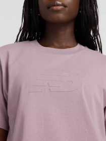 Футболка New Balance Embossed Logo Jersey модель WT43531ICW Фото