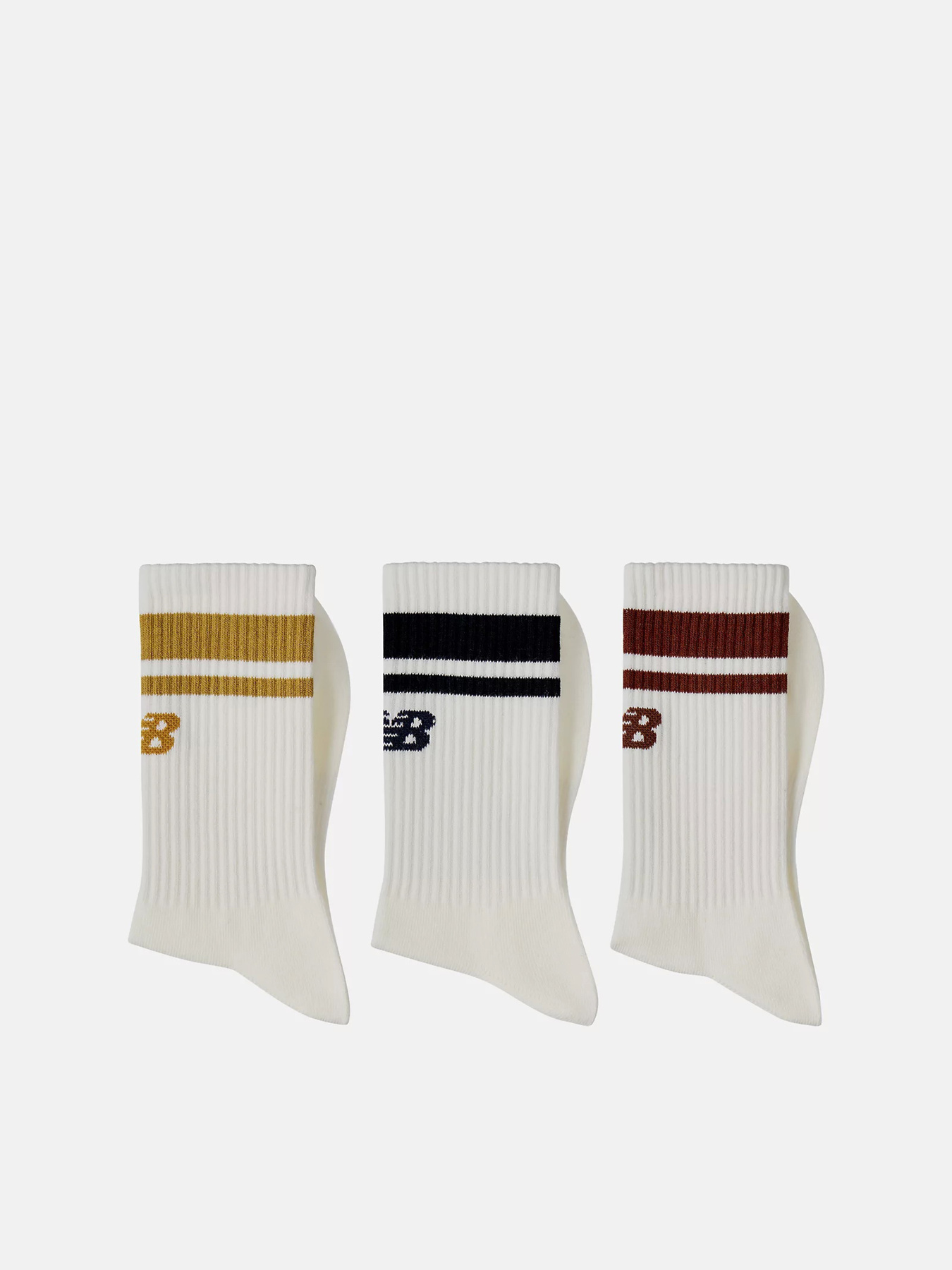 Набор носков New Balance Essentials Line Midcalf 3 Pack модель LAS32163SST Фото