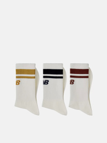 Набор носков New Balance ESSENTIALS LINE MIDCALF 3 PACK модель LAS32163SST Фото