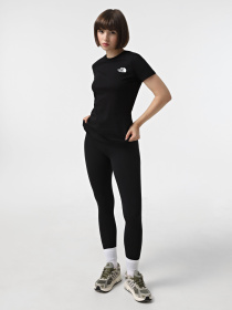 Спортивные леггинсы New Balance LINEAR HERITAGE модель WP43503BK Фото