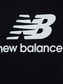 Футболка New Balance Stacked Logo модель MT41502BK Фото