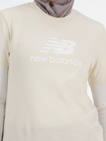 Футболка New Balance Essentials Stacked модель WT41502LIN Фото