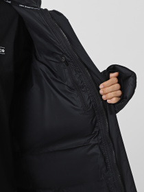 Зимняя куртка New Balance Bench Long Down модель MJ231054BK Фото