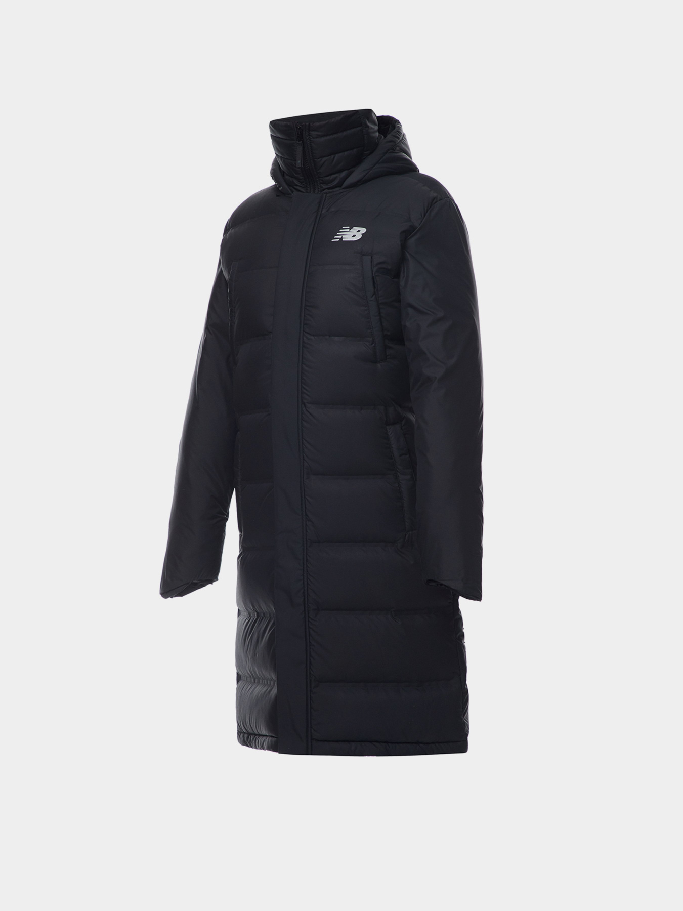 Зимова куртка New Balance BENCH LONG DOWN модель MJ231054BK Фото