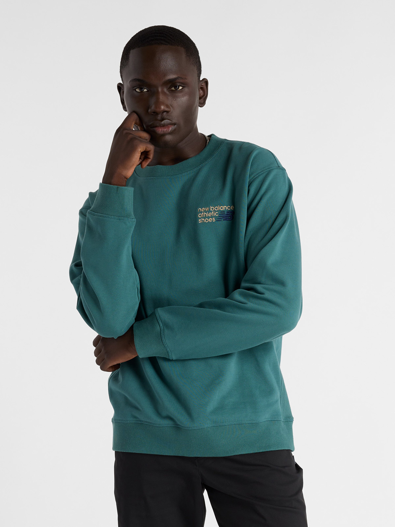 Світшот New Balance ATHLETICS PREMIUM модель MT41547NUS Фото