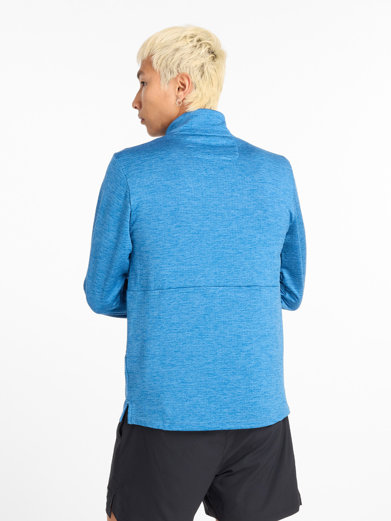 Кофта спортивная New Balance Athletics Heat Grid 1/2 Zip модель MT43204HEB Фото