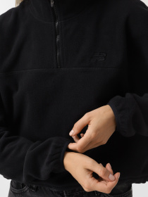 Кофта спортивная New Balance Polar Fleece HZ модель WT43529BK Фото