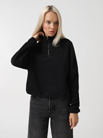 Спортивна кофта New Balance POLAR FLEECE HZ модель WT43529BK Фото