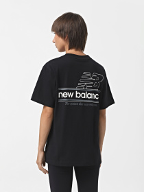 Футболка New Balance Athletics Relaxed System модель WT43550BK Фото