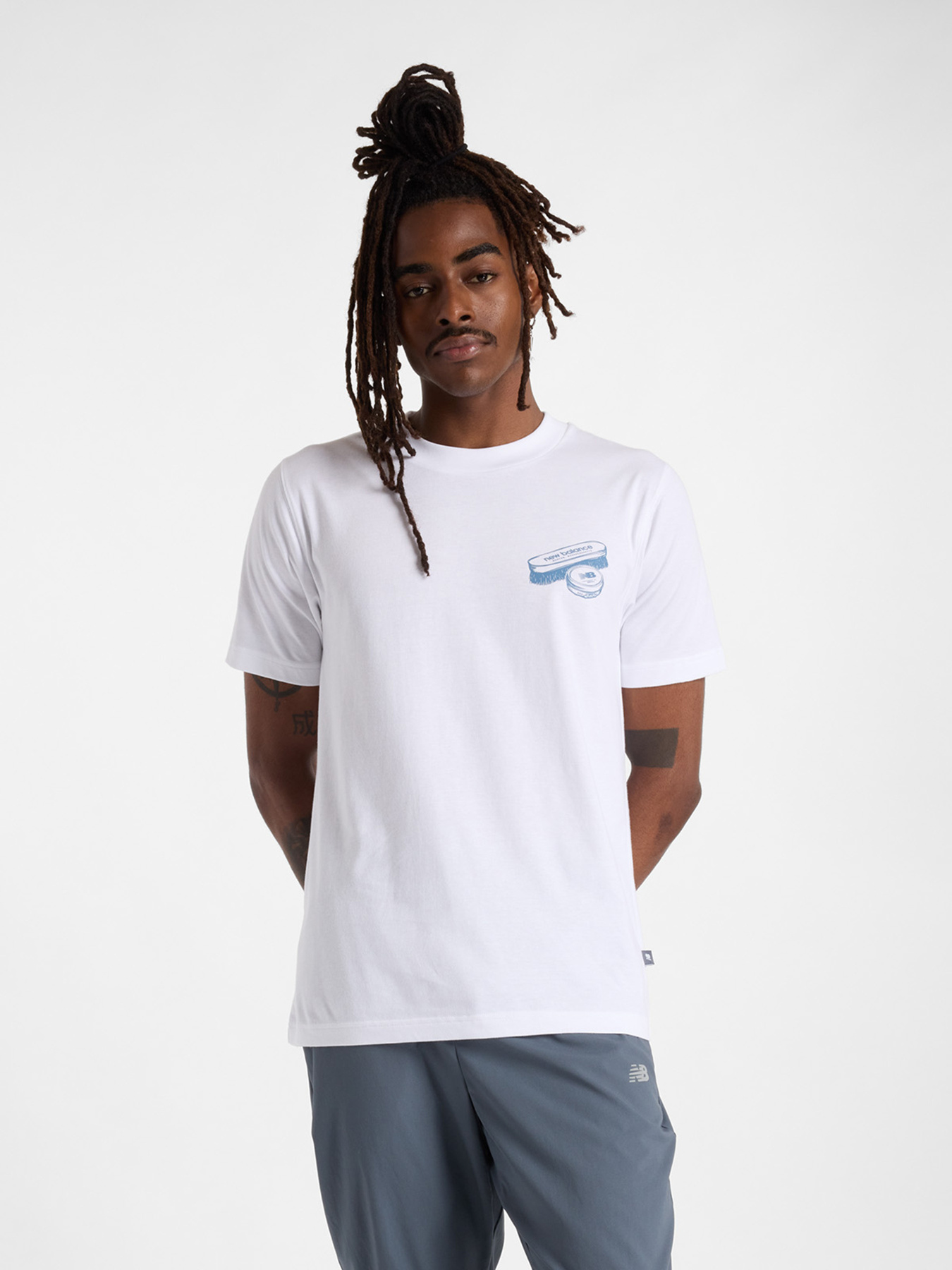 Футболка New Balance Shine модель MT43568WT Фото