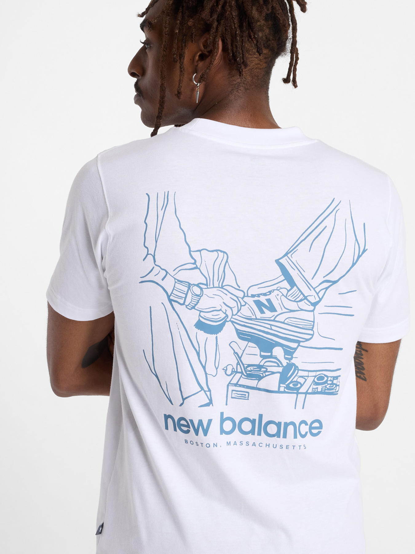 Футболка New Balance SHINE модель MT43568WT Фото