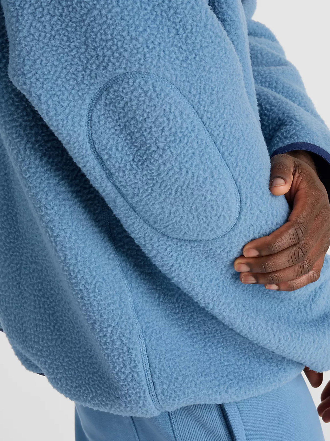 Худи New Balance All Day Sherpa модель MT44584HEB Фото