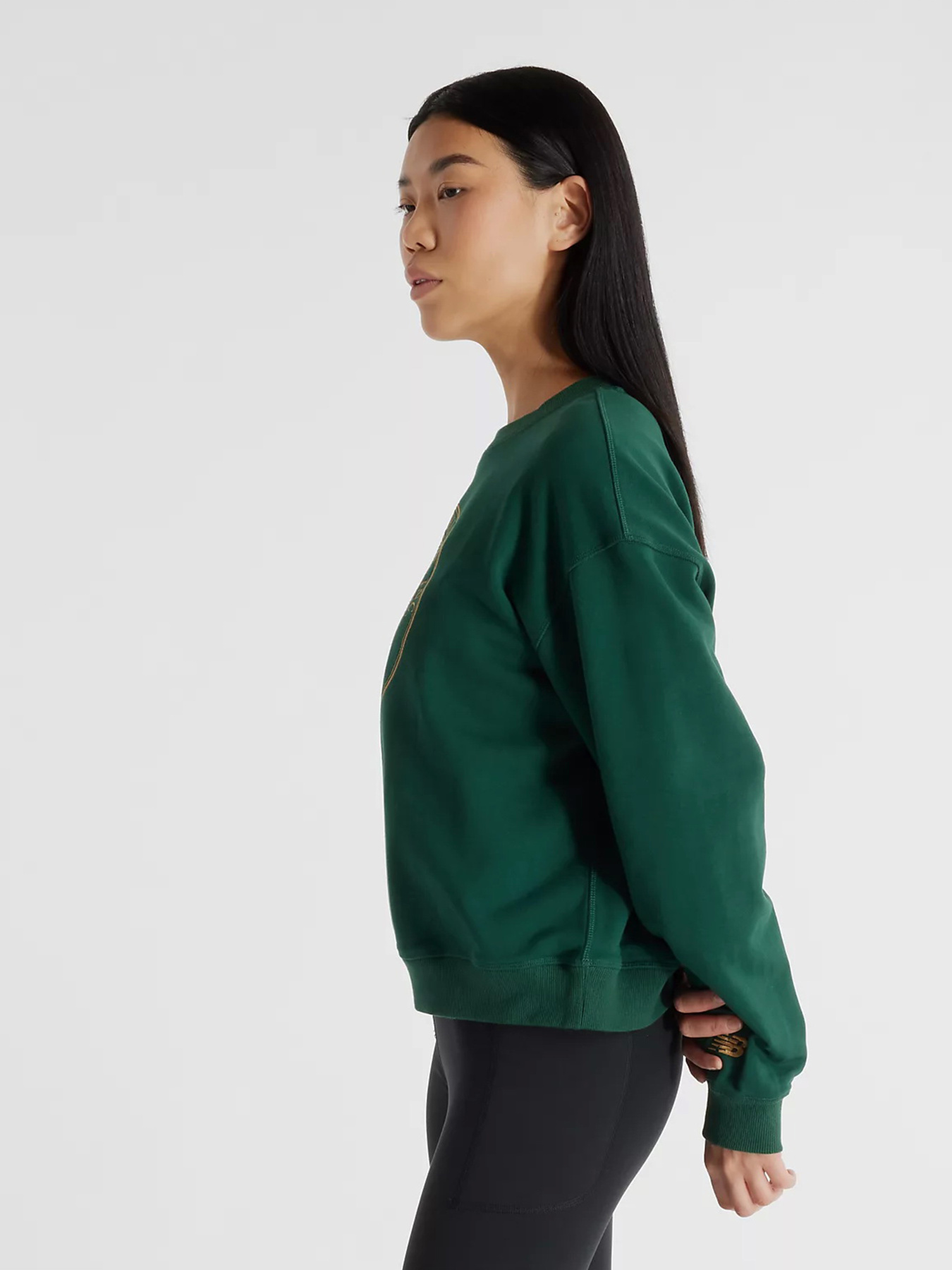 Світшот New Balance ATHLETICS FRENCH TERRY CREST C модель WT43553NWG Фото