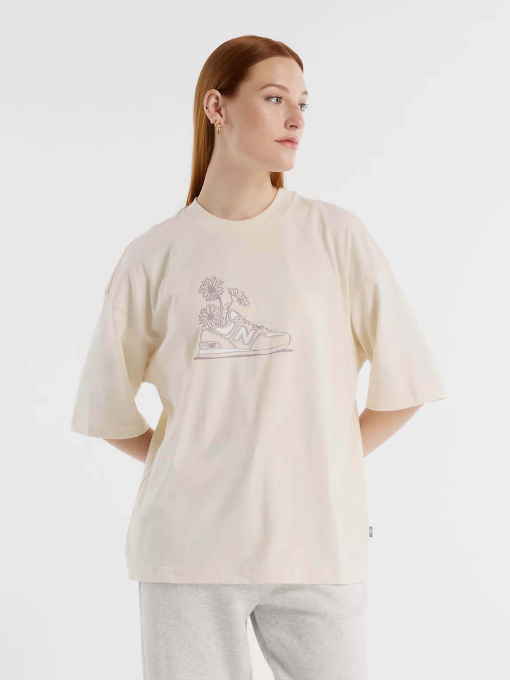 Футболка New Balance Flower модель WT43556LIN Фото