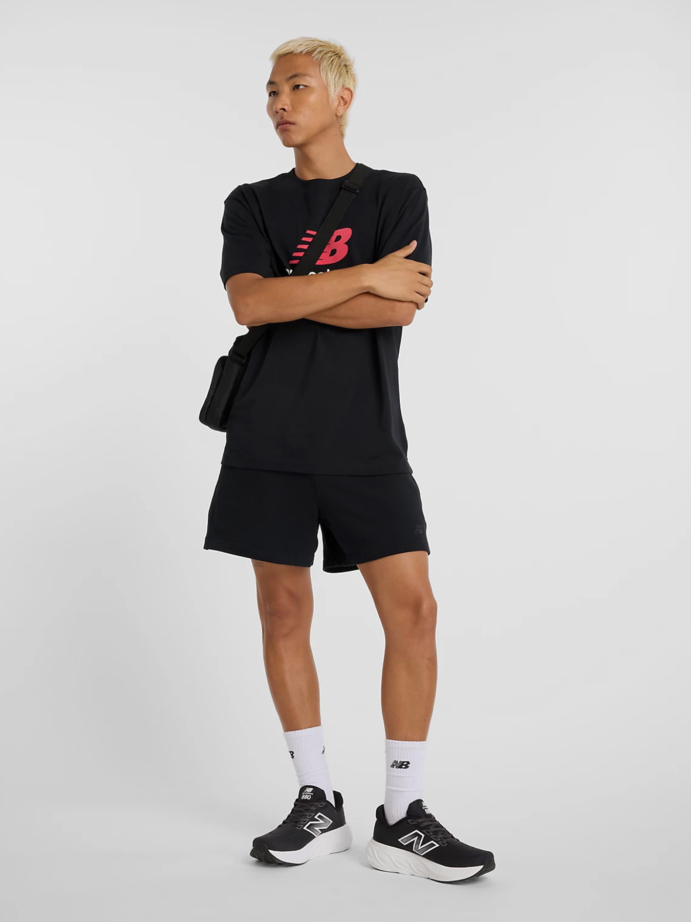 Футболка New Balance Athletics Logo модель MT51500BK Фото