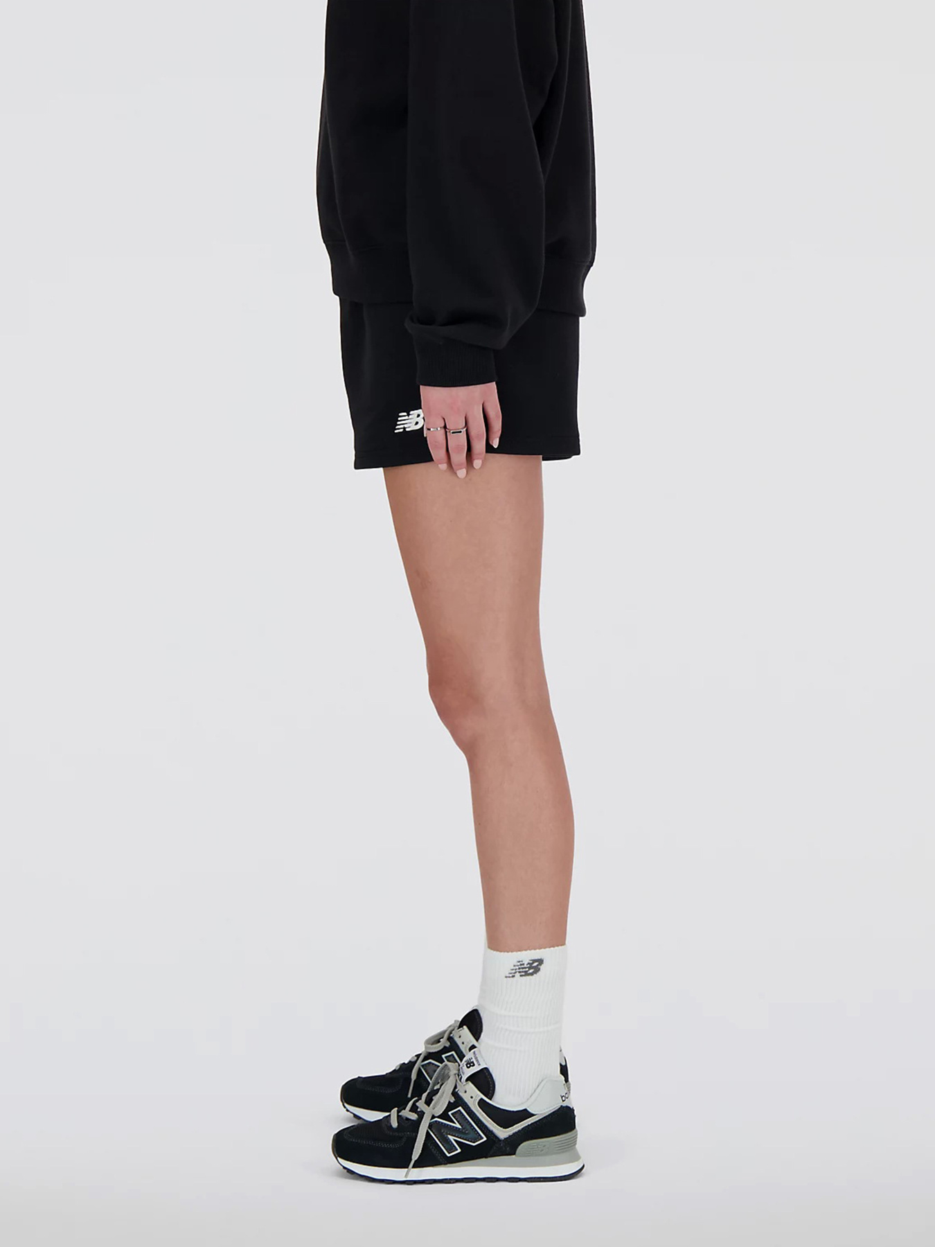 Шорты New Balance Small Logo модель WS41500BK Фото