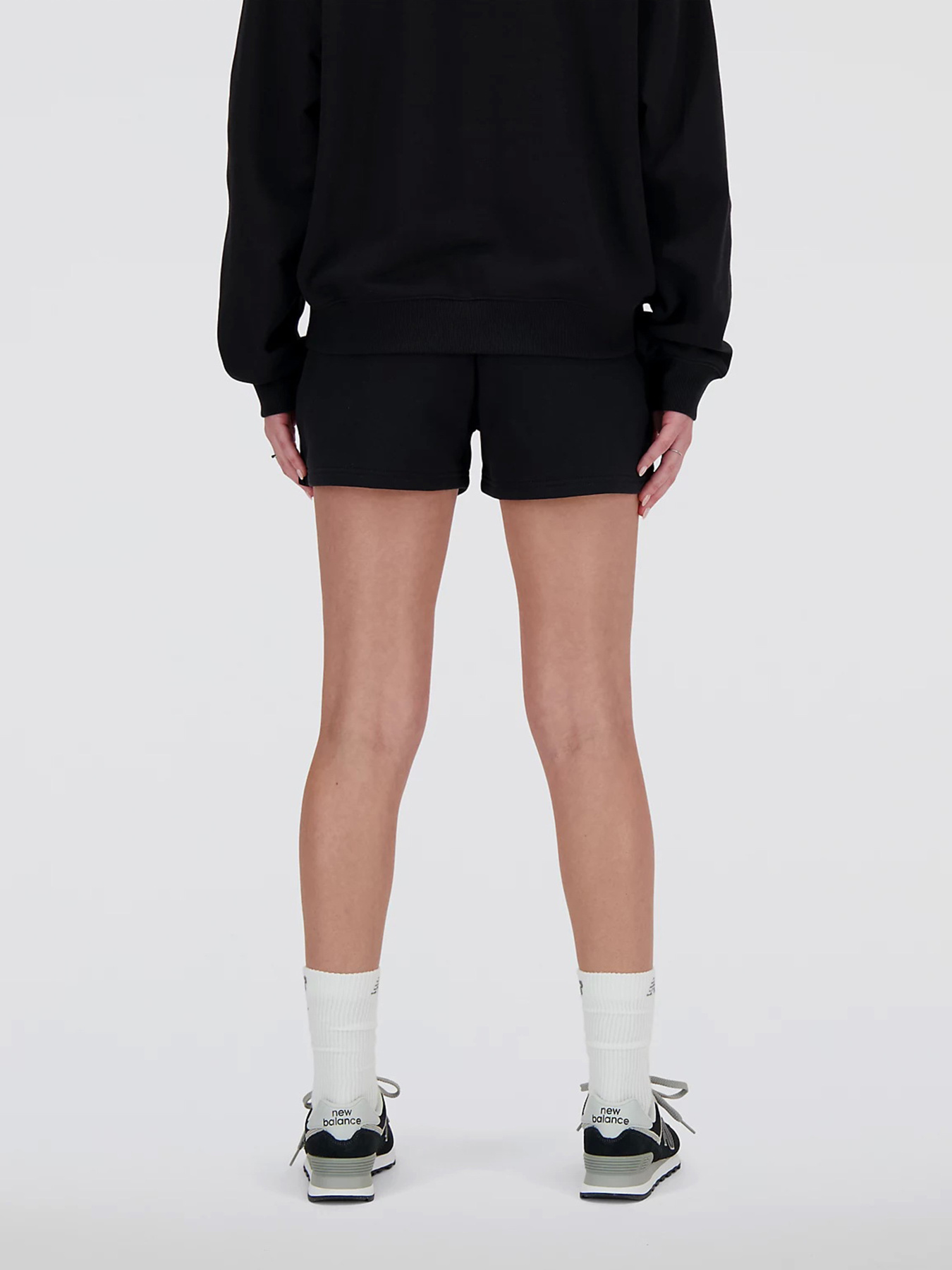 Повсякденні шорти New Balance SMALL LOGO модель WS41500BK Фото