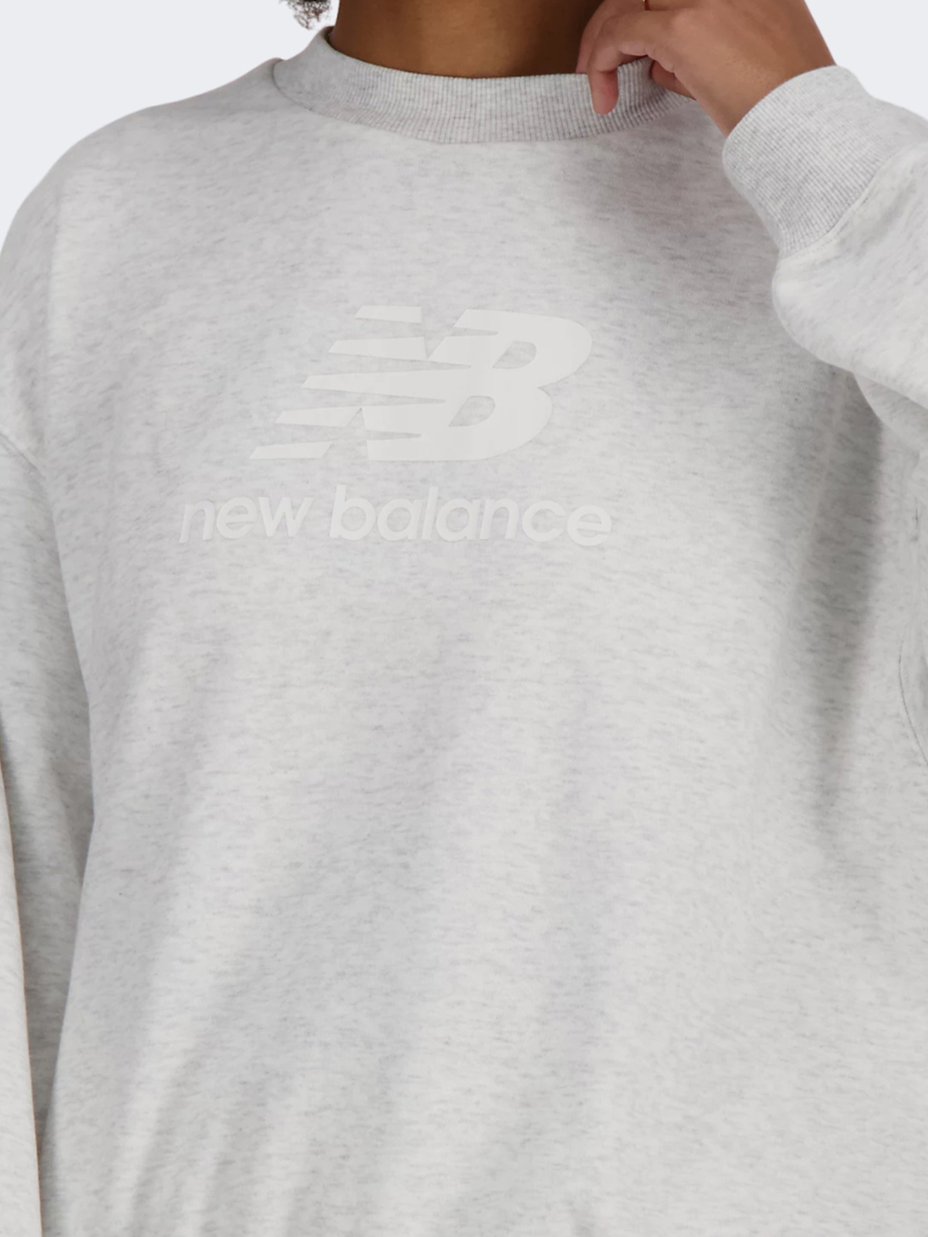 Світшот New Balance STACKED LOGO модель WT41503AHH Фото