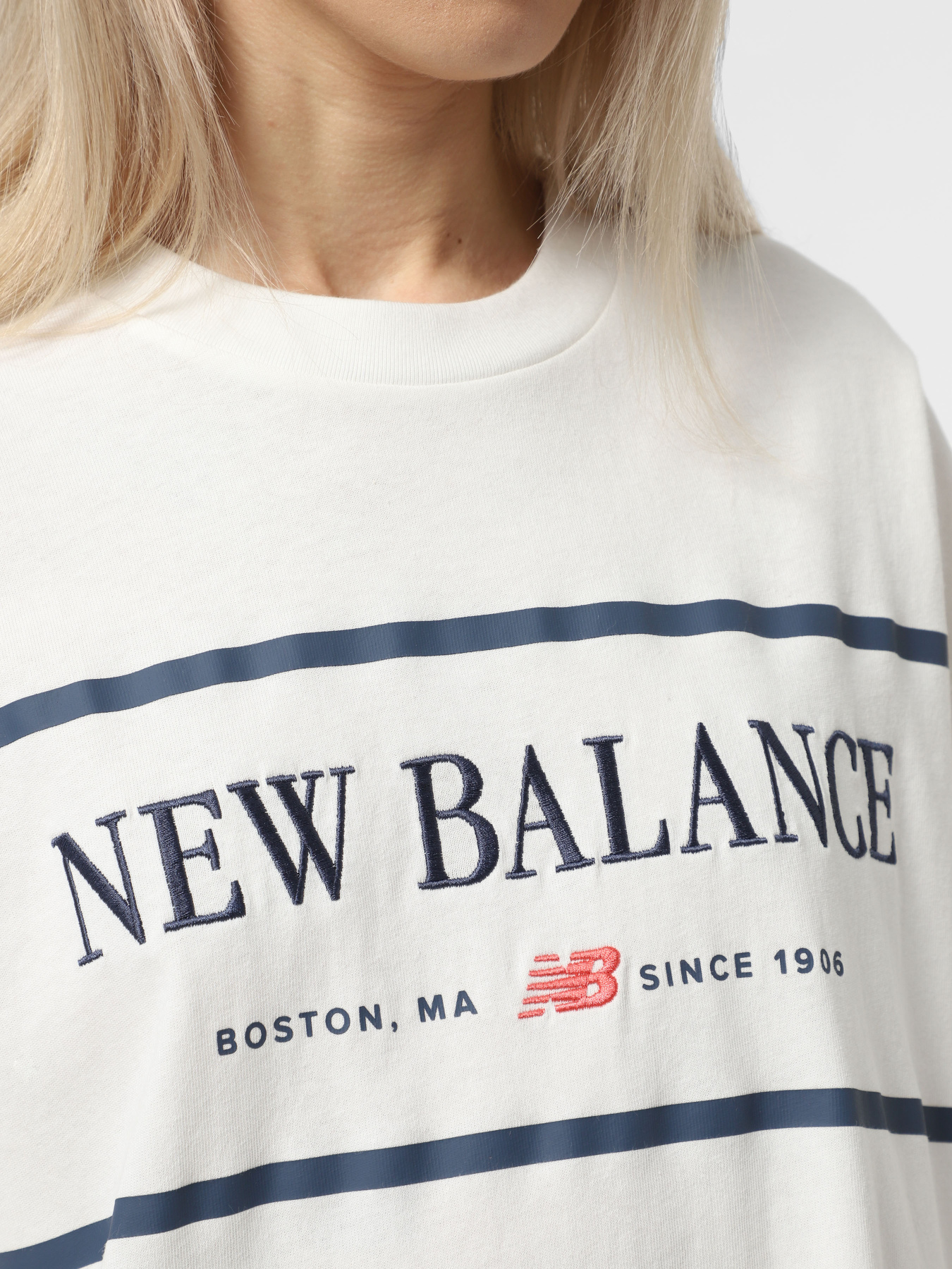 Футболка New Balance Small Logo модель WT51910SST Фото