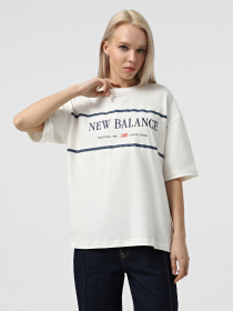 Футболка New Balance SMALL LOGO модель WT51910SST Фото