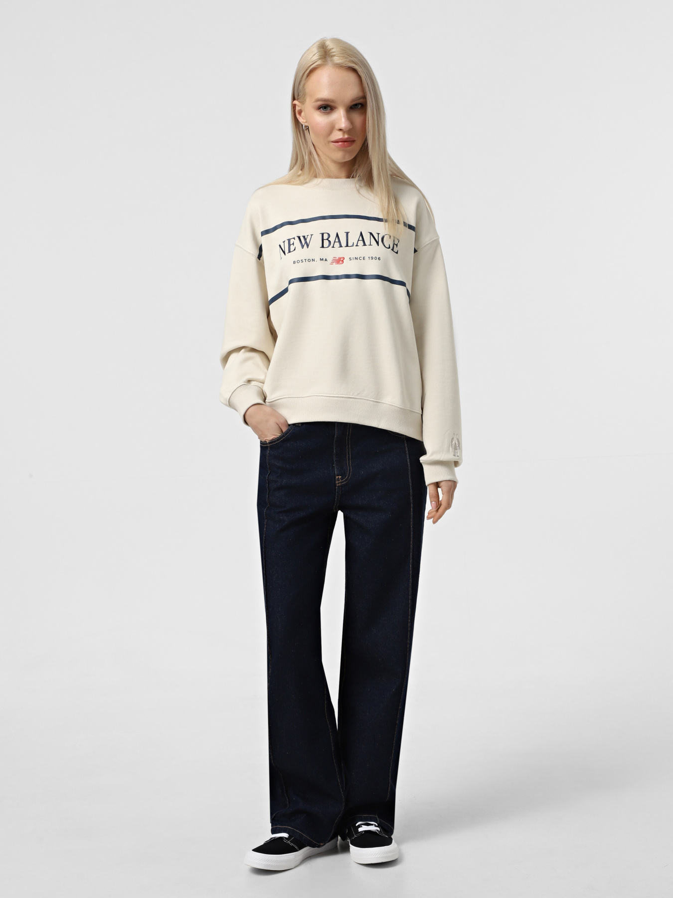 Свитшот New Balance Athletics Nautical Lobster модель WT51923LIN Фото