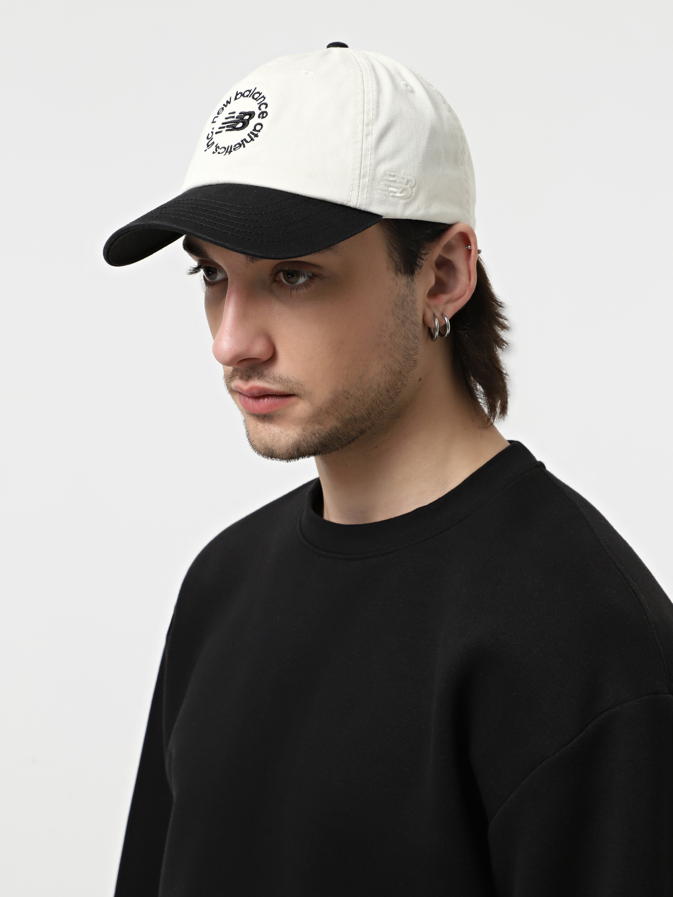 Кепка New Balance 6 panel Circle Graphic модель LAH51012SST Фото