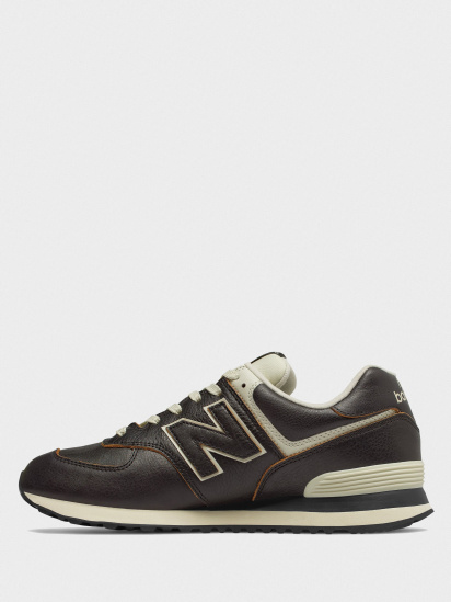 Кросівки New Balance 574 LEATHER модель ML574LPK — фото - INTERTOP
