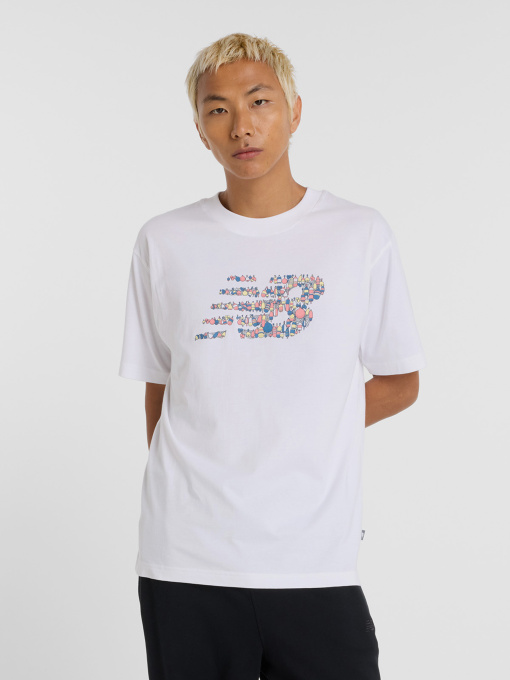 Футболка New Balance Nautical Logo модель MT51920WT Фото