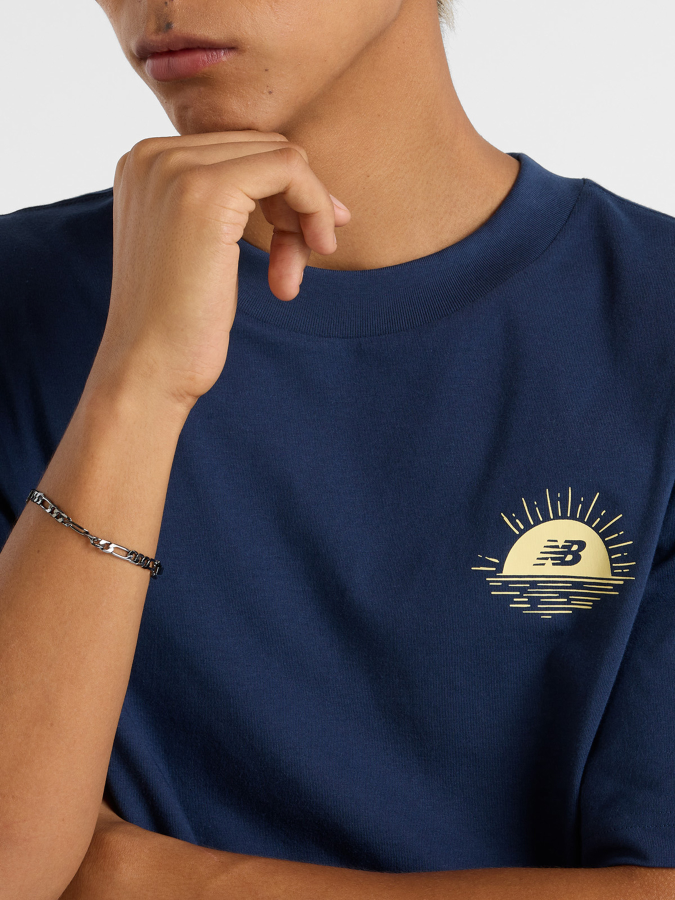 Футболка New Balance LOBSTER BOAT модель MT51923NNY Фото