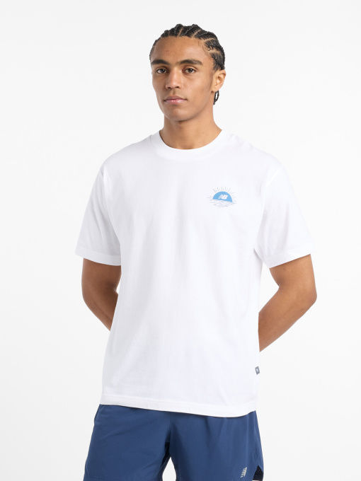 Футболка New Balance Lobster Boat модель MT51923WT Фото