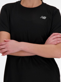 Спортивна футболка New Balance SPORT ESSENTIALS модель WT41222BK Фото