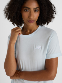 Футболка New Balance SPORT ESSENTIALS JERSEY модель WT41509IB Футболка New Balance SPORT ESSENTIALS JERSEY модель WT41509IB Фото