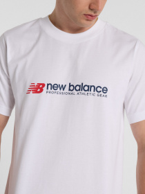 Футболка New Balance PROFESSIONAL ATHLETICS модель MT51933WT Фото