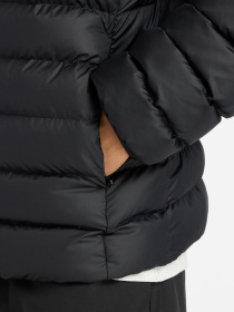 Зимняя куртка New Balance HOODED PUFFER модель MO53500BK Фото