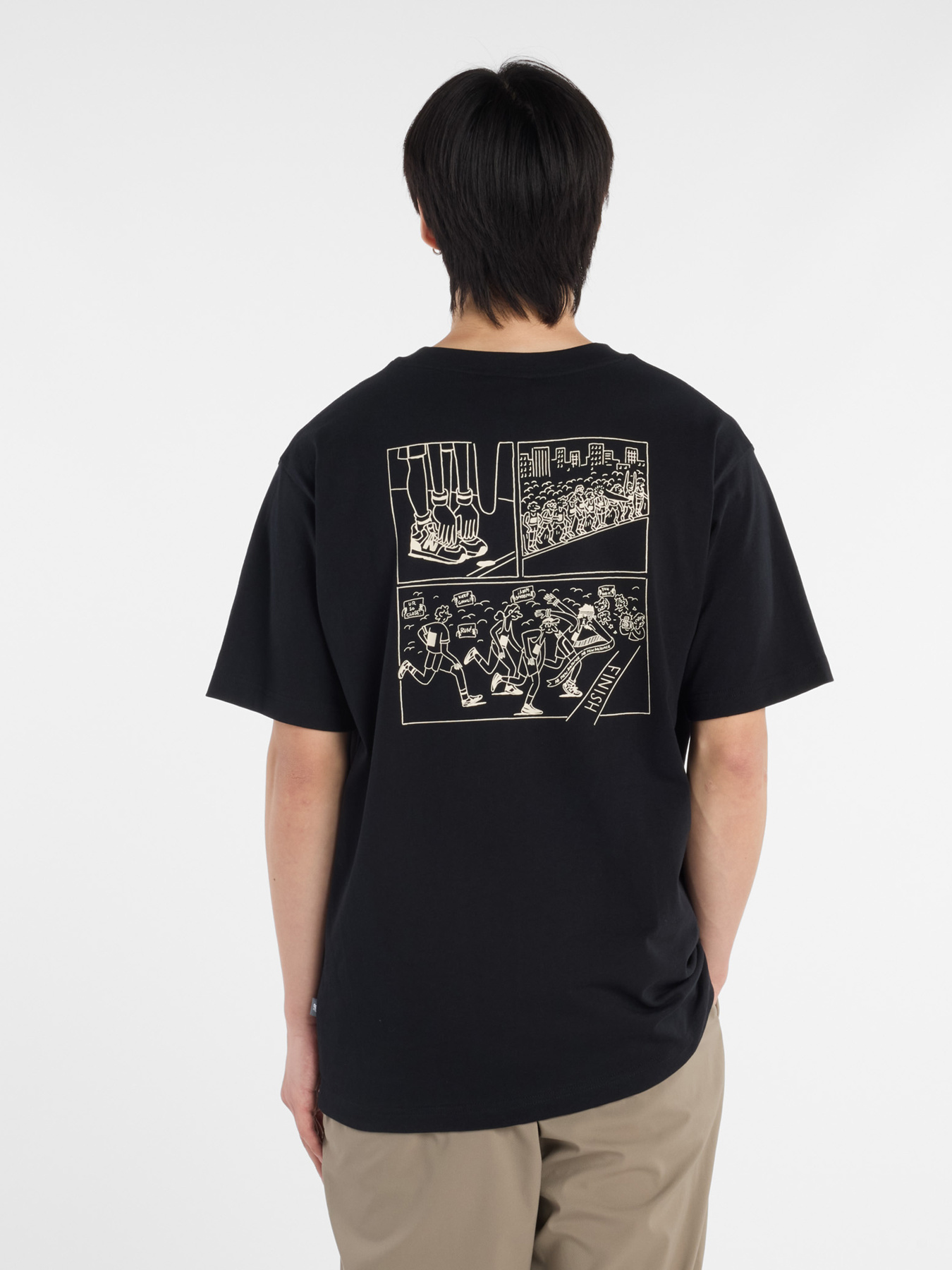 Футболка New Balance RUNNERS ARENT NORMAL модель MT53921BK Фото